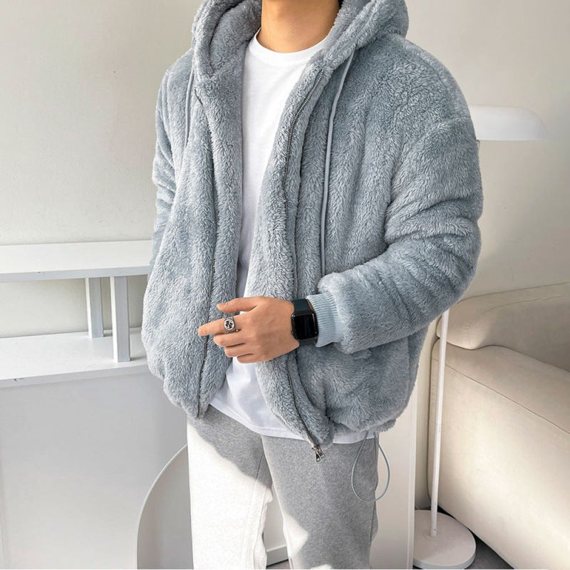 Herrenjacke mit Kapuze im Lässigen Schnitt - 4 - Trendlinie