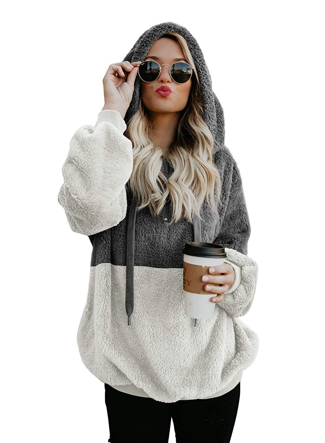 Damen-Hoodie mit lässigem Schnitt und stilvollen Reißverschlussakzenten - 1 - Trendlinie