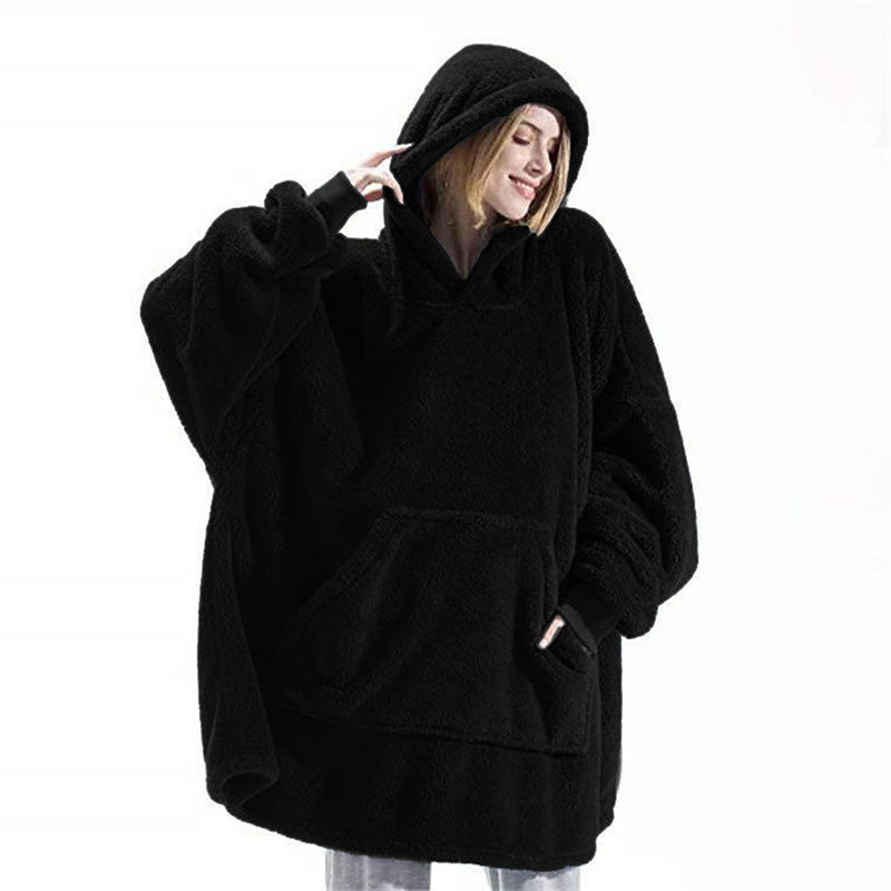 Damen Oversized Hoodie mit geräumiger Tasche für entspannte Tage - 6 - Trendlinie