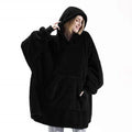 Damen Oversized Hoodie mit geräumiger Tasche für entspannte Tage - 6 - Trendlinie