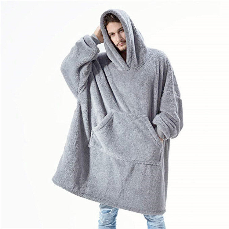 Damen Oversized Hoodie mit geräumiger Tasche für entspannte Tage - 7 - Trendlinie