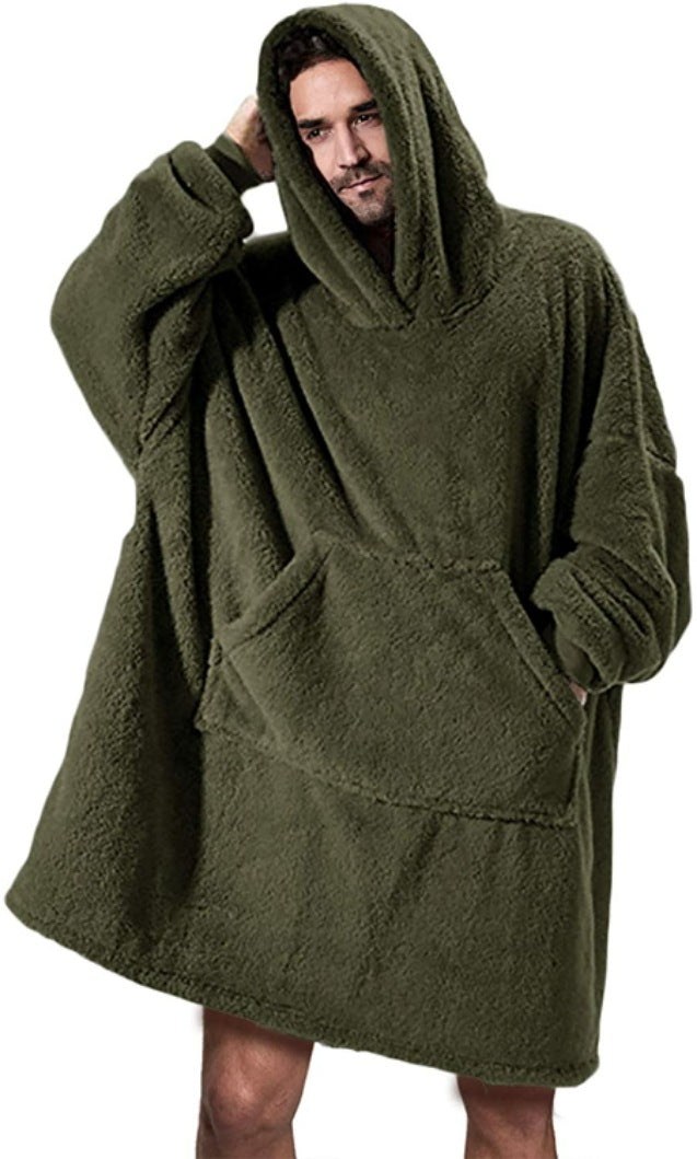 Damen Oversized Hoodie mit geräumiger Tasche für entspannte Tage - 9 - Trendlinie