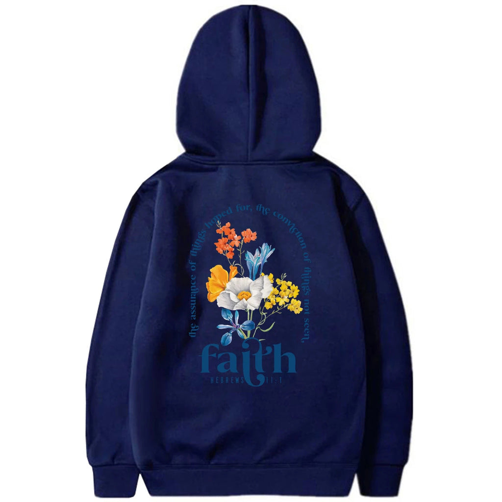 Damen Hoodie mit Floral-Design und Bequemer Passform - 12 - Trendlinie