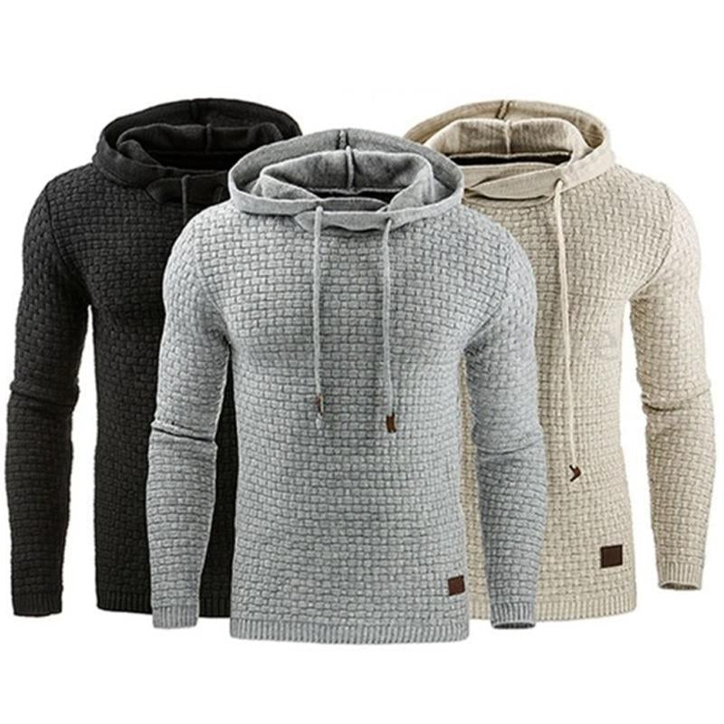 Herren Hoodie im strukturierten Design mit Regular Fit - 3 - Trendlinie