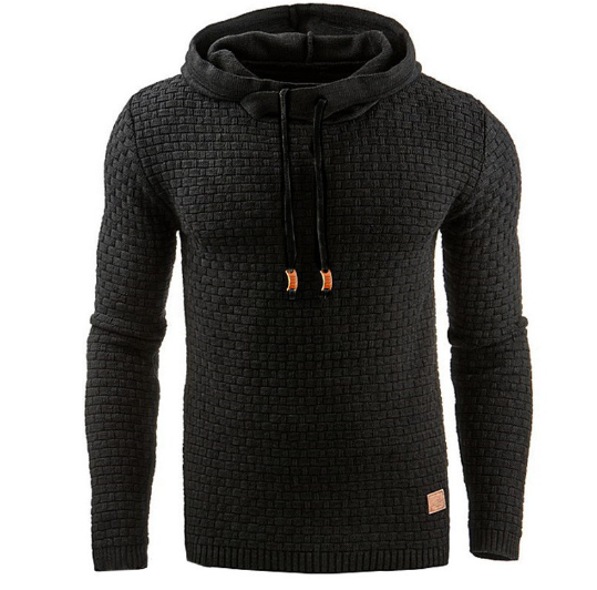 Herren Hoodie im strukturierten Design mit Regular Fit - 6 - Trendlinie