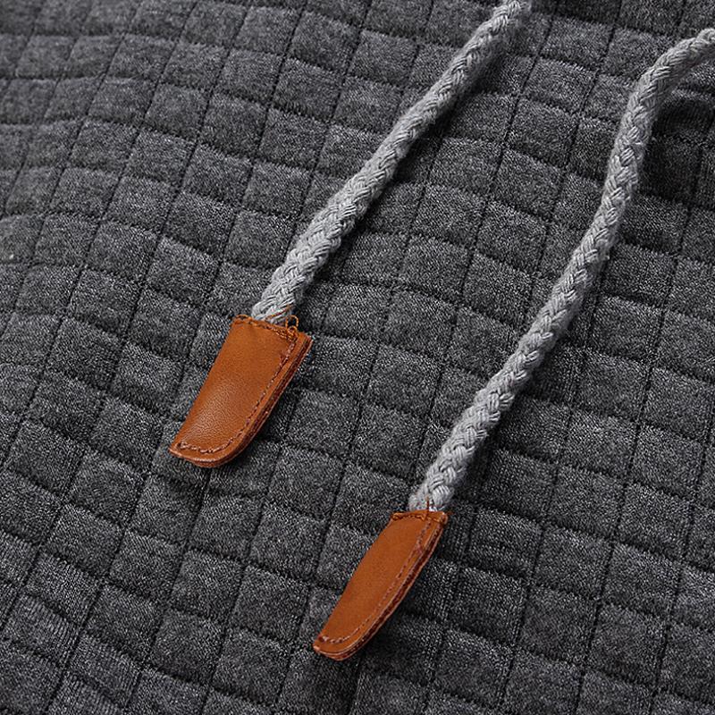 Herren Hoodie im strukturierten Design mit Regular Fit - 9 - Trendlinie