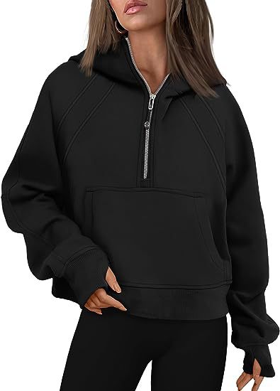 Damen Hoodie im Relaxed Fit mit Reißverschluss und praktischer Tasche - 2 - Trendlinie