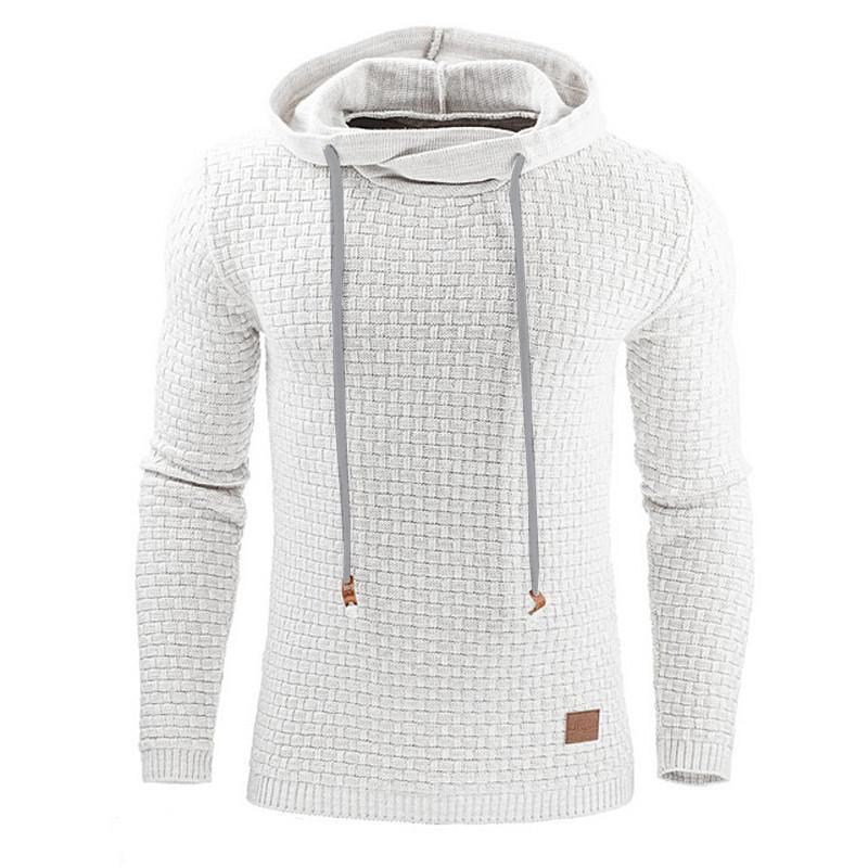 Eleganter Herren Hoodie mit Fitted-Schnitt und Strukturdesign - 12 - Trendlinie