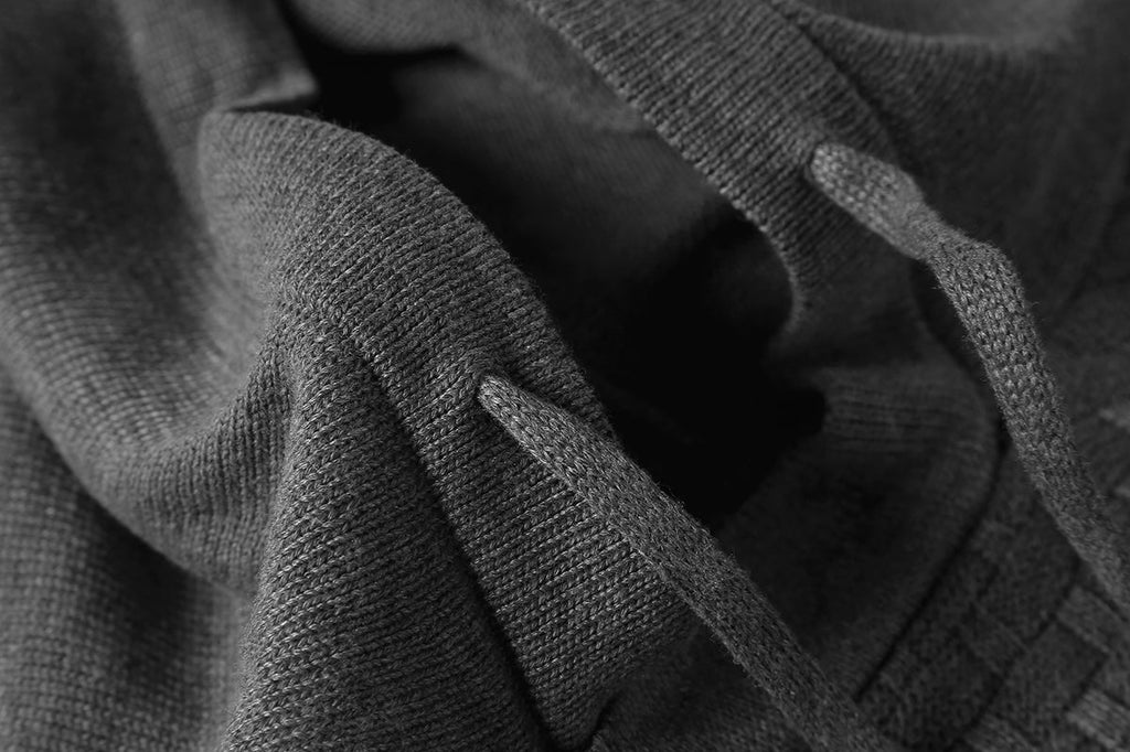 Eleganter Herren Hoodie mit Fitted-Schnitt und Strukturdesign - 20 - Trendlinie