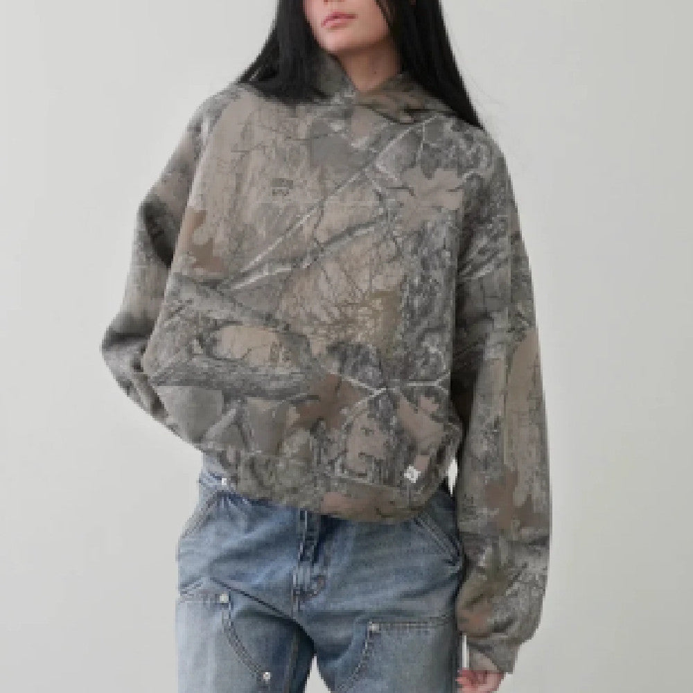 Damen-Hoodie im lässigen Schnitt mit auffälligem Print - 6 - Trendlinie