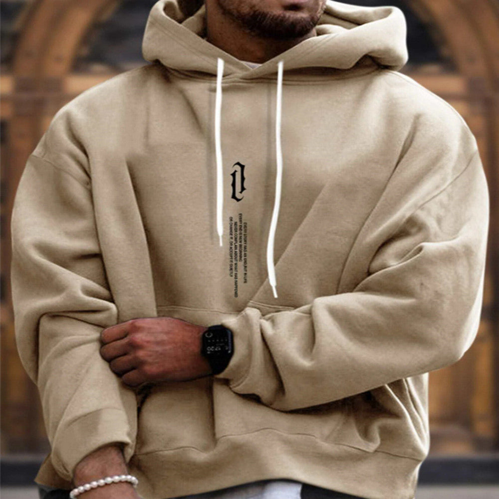 Bequemer Herren-Hoodie mit praktischer Fronttasche - 2 - Trendlinie