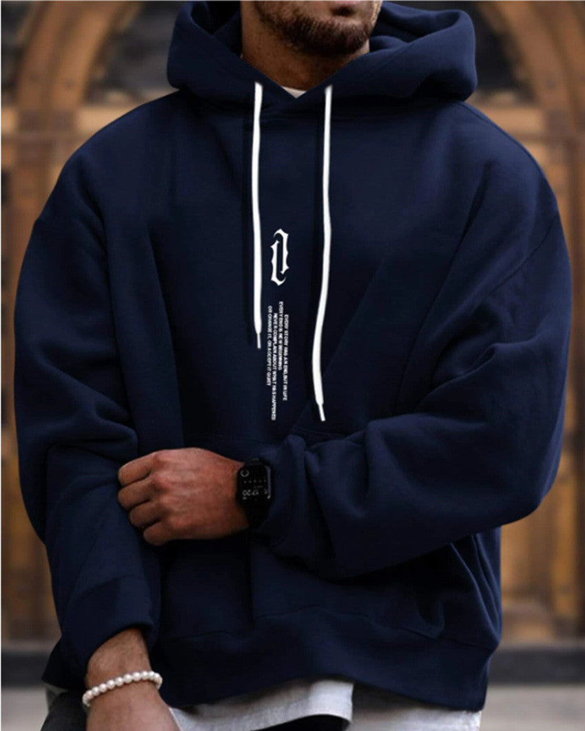 Bequemer Herren-Hoodie mit praktischer Fronttasche - 6 - Trendlinie