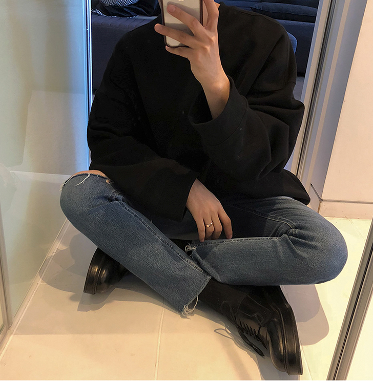 Lässiger Herrenpullover mit Rundhalsausschnitt für entspannten Stil - 6 - Trendlinie