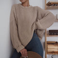 Damenpullover mit Relaxed Fit und Rundhalsausschnitt - 5 - Trendlinie