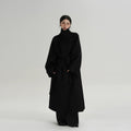 Langer Damenmantel mit Relaxed Fit und Stehkragen - 4 - Trendlinie