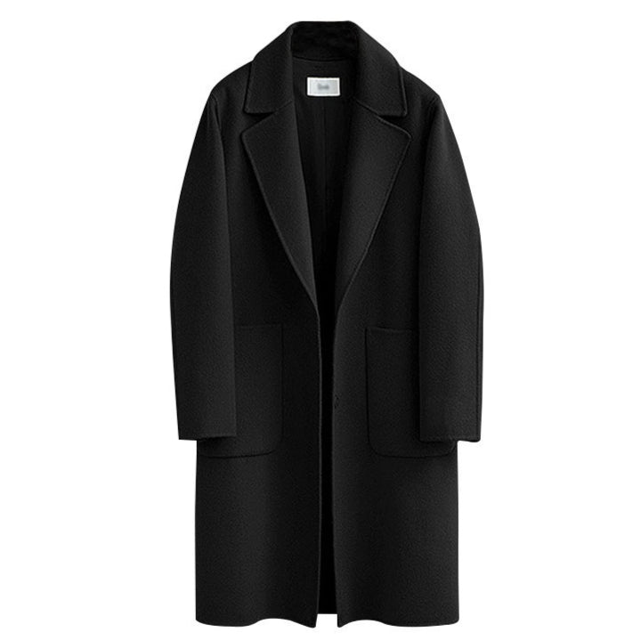 Damenmantel mit Entspanntem Schnitt und Praktischen Taschen - 3 - Trendlinie