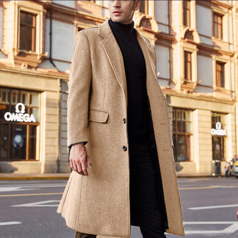 Stilvoller Herren-Trenchcoat mit praktischen Taschen für jede Gelegenheit - 2 - Trendlinie