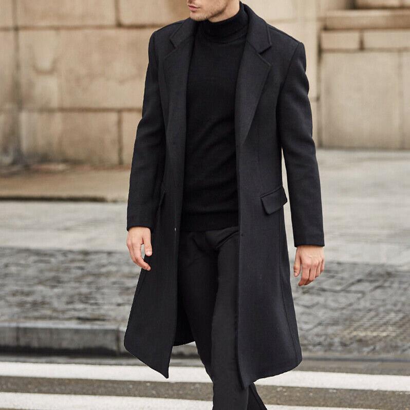 Stilvoller Herren-Trenchcoat mit praktischen Taschen für jede Gelegenheit - 3 - Trendlinie