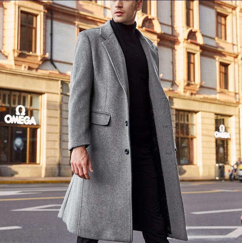 Stilvoller Herren-Trenchcoat mit praktischen Taschen für jede Gelegenheit - 5 - Trendlinie