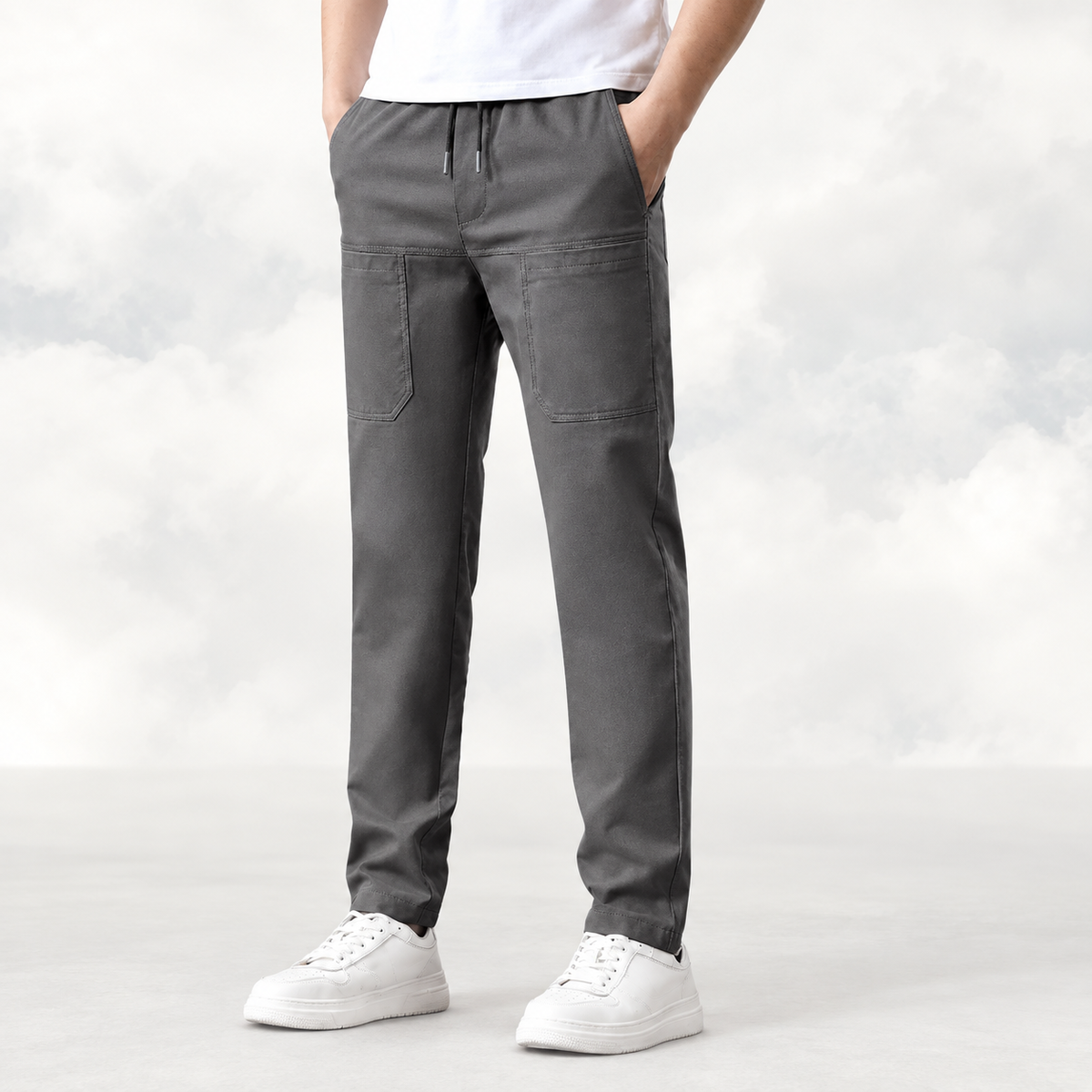 Cargo Pants Herren mit praktischen Taschen und lockerer Passform - 4