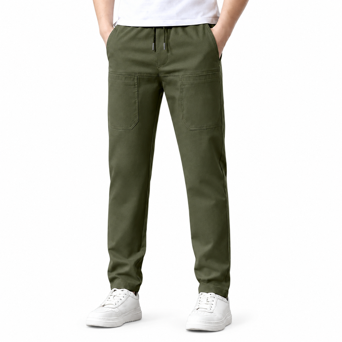 Cargo Pants Herren mit praktischen Taschen und lockerer Passform - 1