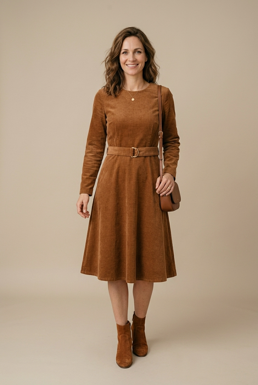 Annika Cordkleid