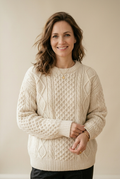 Solveig Zopfstrickpullover