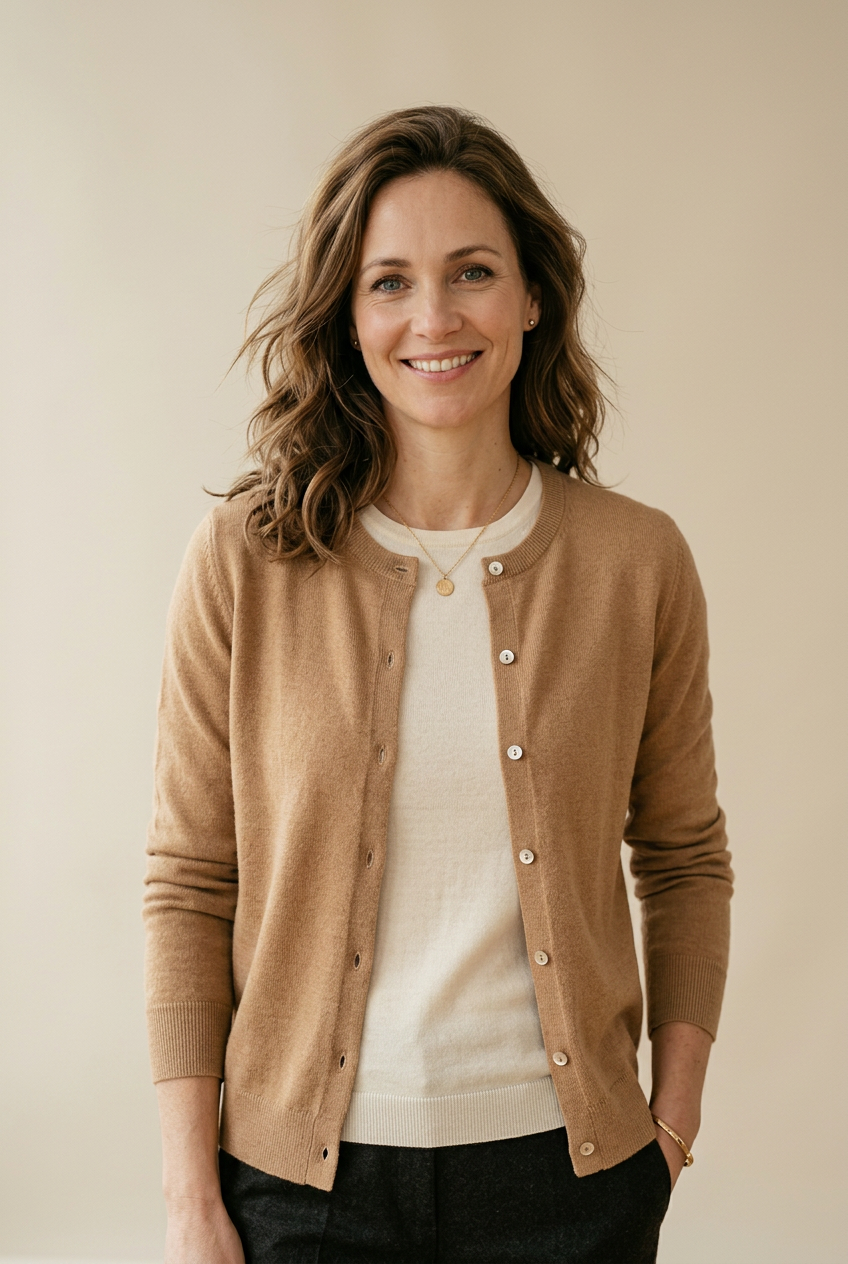 Anouk Feinstrick-Cardigan